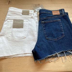 AG-ED Denim Hailey Cutoff Ex-Boyfriend Shorts NWOT